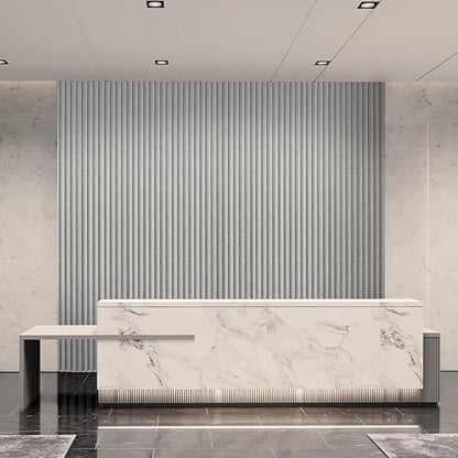 Art3d 8-Pack WPC Slat Wall Panel