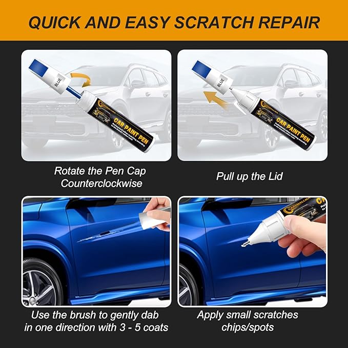Copper Ice Metallic(G98/WA190J) Car Touch Up Paint for Buick, Color Accurate Car Paint Scratch Repair Pen Kit Quick & Easy Fix Vehicle Chips and Automotive Nicks Scuff