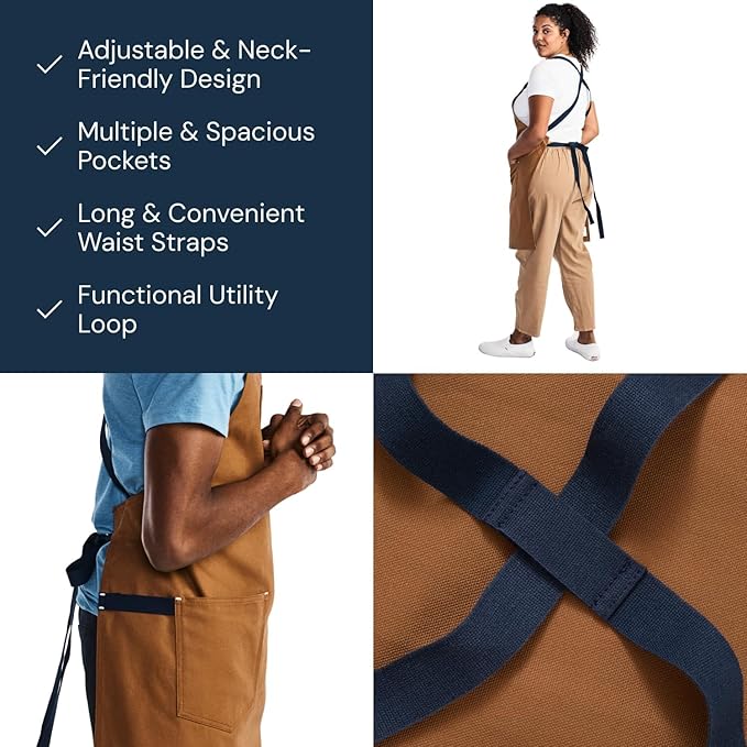 hedley & bennett Crossback Apron