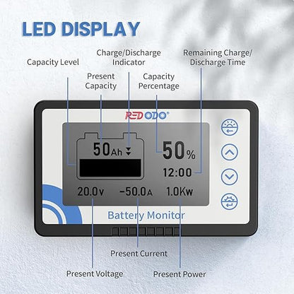Redodo 500A Battery Monitor