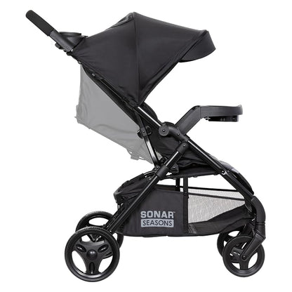 Baby Trend Passport Seasons Travel System with EZ-Lift™ Infant Car Seat, Journey Black