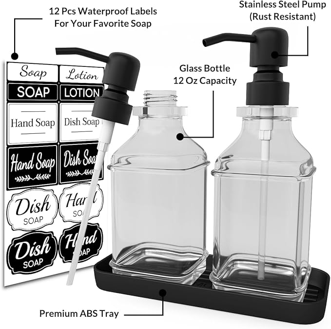 LMQML Soap Dispenser