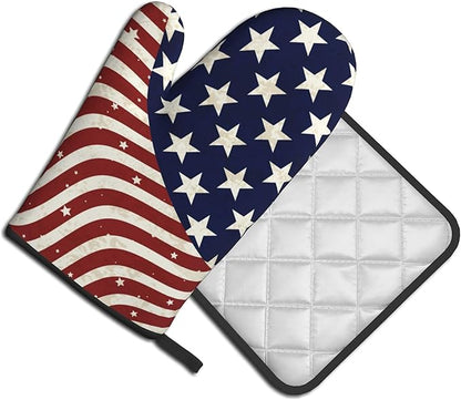 Patriotic Oven Mitts