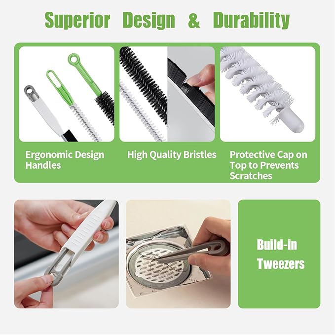 Upgraded Cleaning Brush Kit