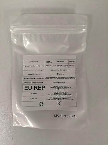 CHANZON UL Wires Battery 9v Alligator Clips Battery Snap in Connector,5 Pcs Plastics T-Type for Arduino LED Strip