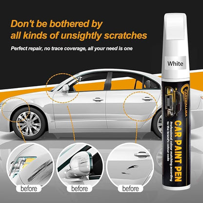 Car Touch Up Paint(890/5890 Lunar Blue Metallic) for Benz, Color Accurate Car Scratch Repair Remover Pen,Auto Paint Quick and Easy to fix vehicle Chips and Nicks Scuff