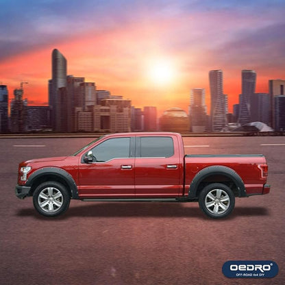 oEdRo Soft Tri-Fold Truck Bed Tonneau Cover Compatible with Dodge Ram 1500 2002-2026 (Inclu. Classic & New), Fit for Dodge Ram 2500 3500 2003-2026, Fleetside 6.4 Ft Bed w/o Ram Box