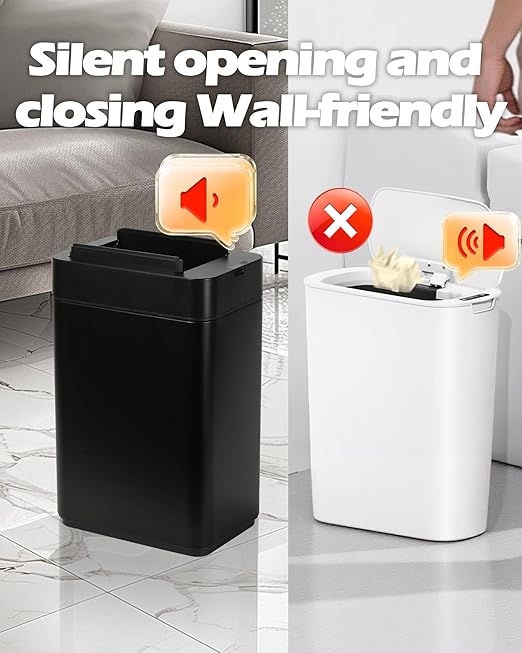 ELPHECO Bathroom Trash Can