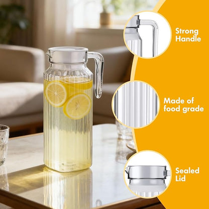 Didaey 4 Pcs Acrylic Water Pitcher
