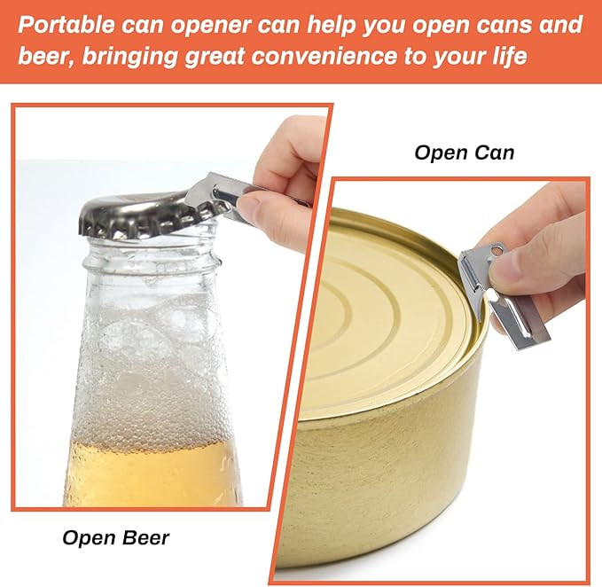 12 Pieces Military Style Can Openers