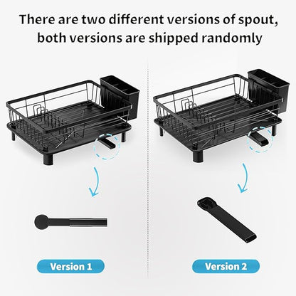 GAOKASE Dish Drying Rack, Stainless Steel-Dish Rack, Dish Racks