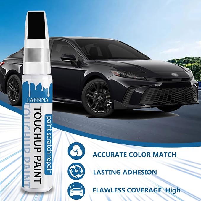 Blizzard Pearl Tricoat(070) Touch Up Paint for Toyota-Exact Match 2 in 1 touchup Paint Pen for Chips and Nicks Repair Car Paint Scratch Repair Kit