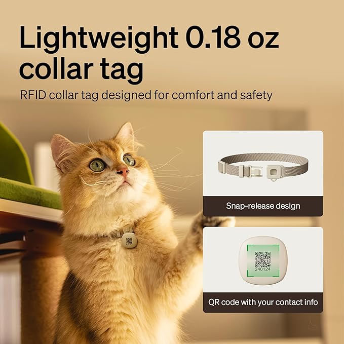 PETLIBRO RFID Automatic Cat Feeder, Collar Sensor-Activated Personalized Meals