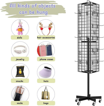 Grid Wall Panels Display Stand
