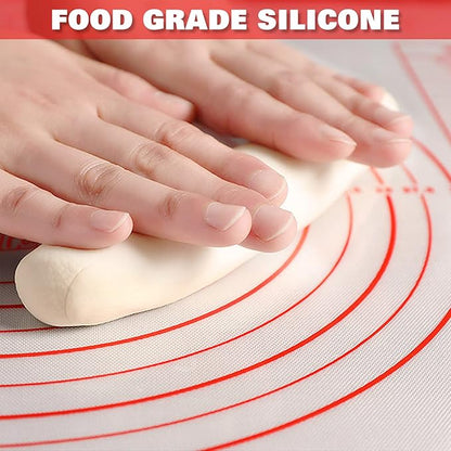 Silicone Pastry Mat Extra Thick Large Non Stick Baking Supplies Kitchen Counter