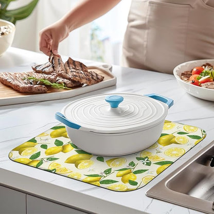 Dish Drying Mat Drainer Pads