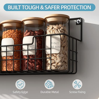 Spice Rack Wall Mount, Spice Organizer