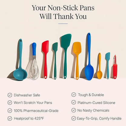 GIR: Get It Right 10-Piece Silicone Ultimate Kitchen Utensil Set – Spatulas