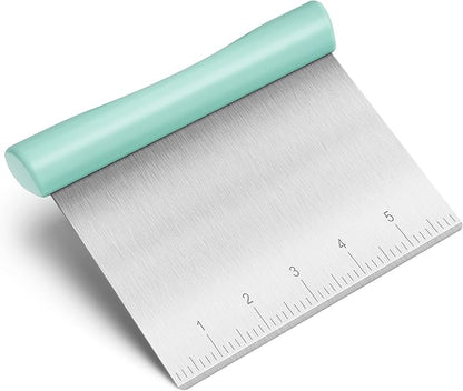 Upgraded 304 Stainless Steel Multi-Purpose Bench Scraper