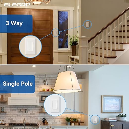 ELEGRP Dimmer Switch, Digital Dimmer Light Switch