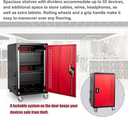 Thetilsy 32 Device Mobile Charging Station