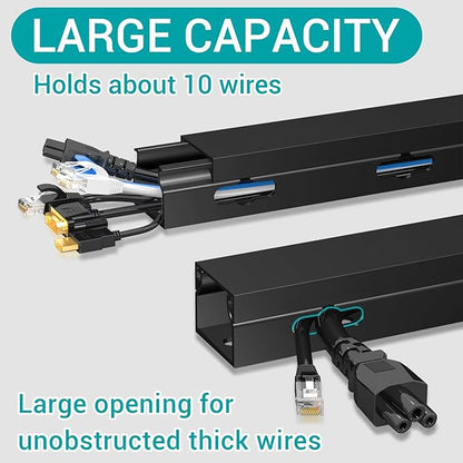 Cable Raceway - Magnetic Cable Management Under Desk