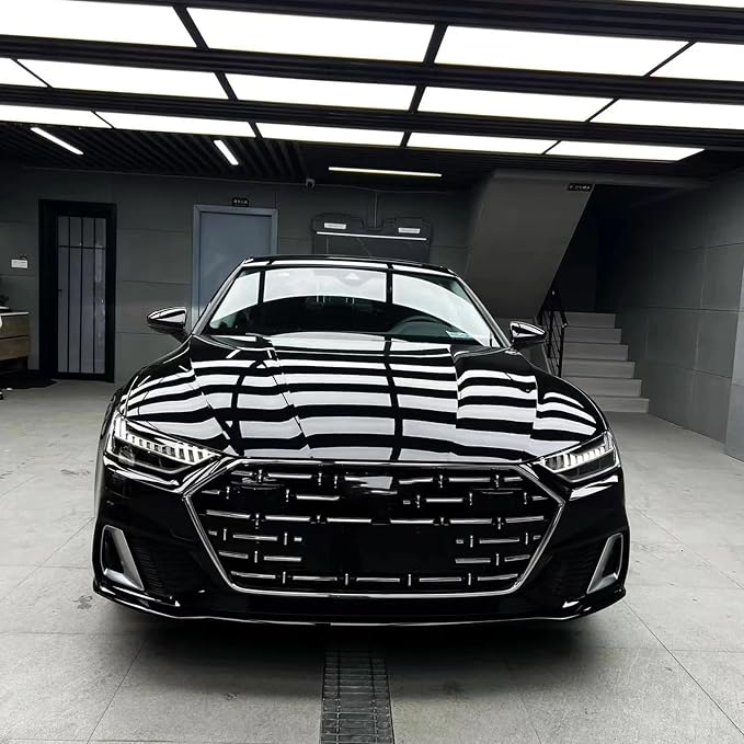 TPU Paint Protection Film PPF, Self-Healing Car Clear Bra with UV Resistance, 7.5MIL,Anti-Corrosion & Hydrophobic Coating, Anti-Oxidation, Gloss Enhancement. (35.4inchX236.2inch)