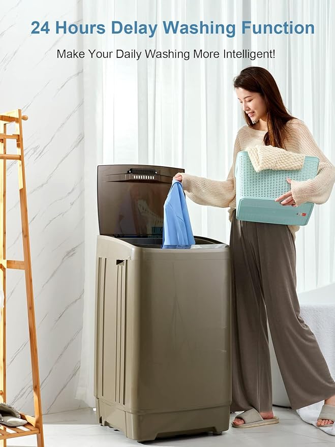 17.7 lbs Full Automatic Washing Machine