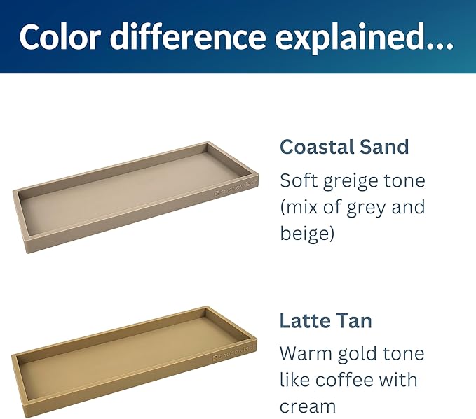Spacewiser Countertop and Vanity Tray