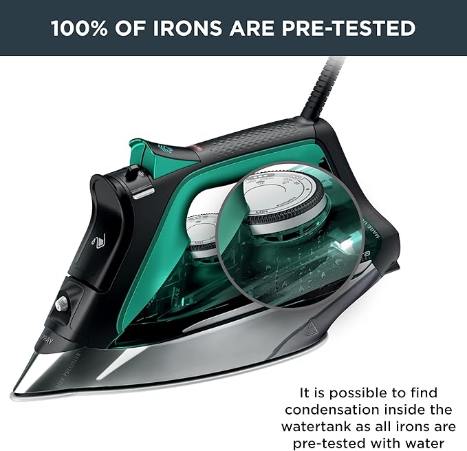 Rowenta Pro Master Stainless Steel Soleplate Steam Iron
