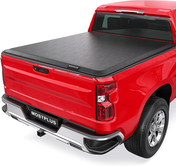 MOSTPLUS Roll-Up Soft Vinyl Truck Bed Tonneau Cover Compatible for 1994-2004 Chevrolet Chevy S10 / GMC S15 6FT Bed Fleetside