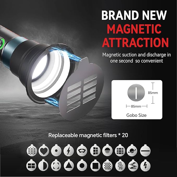 PHOTOOLEX 4 Colors Photography Flashlight