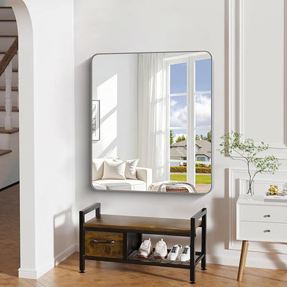 40" x 36"Bathroom Mirror, Decorative Rectangular Vanity Mirror
