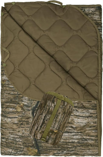 Poncho Liner Military Blanket Outdoor Camping Blankets for Travel, Beach, Grass, Picnic, Car Emergency, Outdoor, Survival
