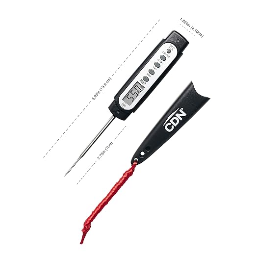 CDN ProAccurate® Waterproof Digital Thermometer