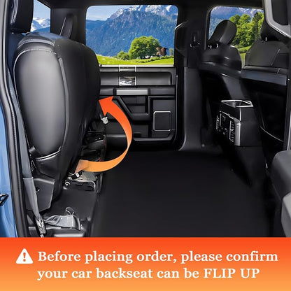 Mancro Waterproof Dog Hammock for Truck, Compatible with F150/RAM, Black | Visible Mesh Window,Great Gift,Storage Pockets,Effortless Cleaning