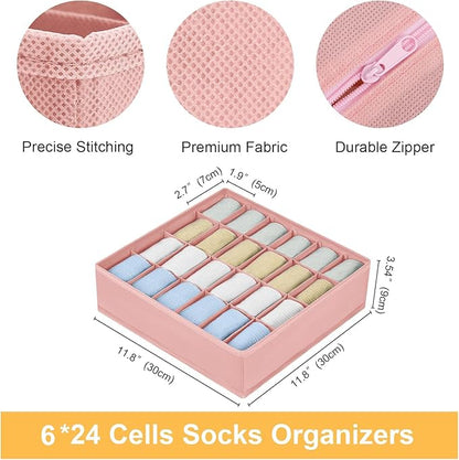Joyoldelf Sock Organizer Drawer Organizer