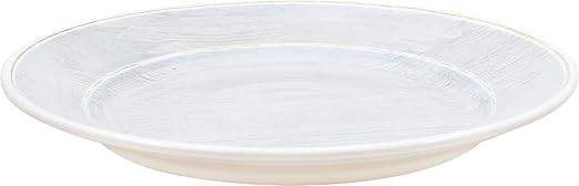 CFS 6400418 Grove Melamine Charger, 12.5", Smoke