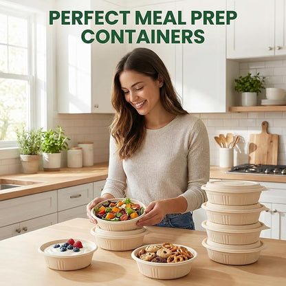 Glotoch Express 16 oz-200 Pack Meal Prep Bowl Containers