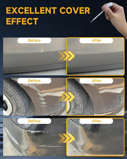 Touch Up Paint Pen Exact Color Match Car Chip and Scratch Repair (for Audi, Daytona Gray Pearl(LZ7S/6Y))
