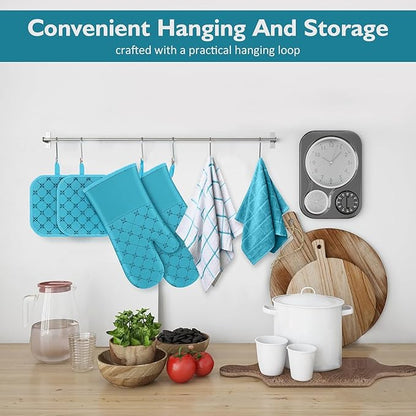 Oven Mitts Kitchen Towels Dishcloths