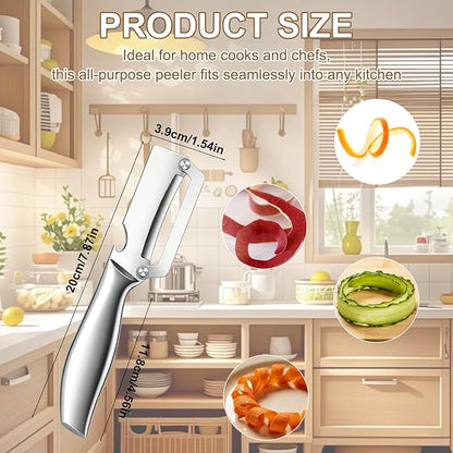 2Pc Multi-Functional Vegetable Peeler