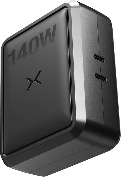 NOCO XGrid X140: 140W USB-C Charger – Dual Port GaN Power Adapter