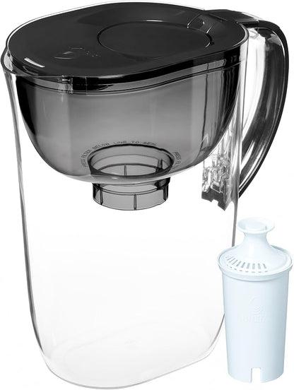 Brita Large 10 Cup Water Filter Pitcher, 1 BritaPlus Filter