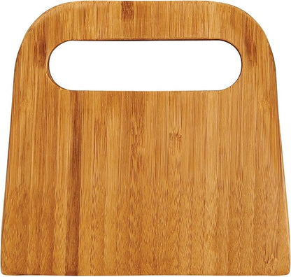 Mrs. Anderson’s Baking Bench Dough Scraper, Natural Bamboo 5.91" x 5.63"