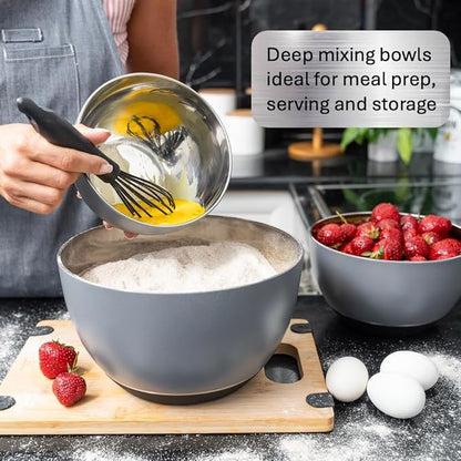 WHYSKO® Stainless Steel Mixing Bowls