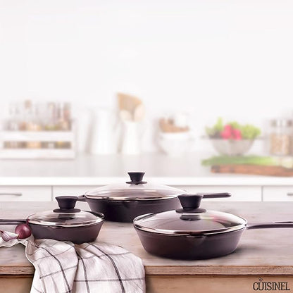 Cuisinel Cast Iron Skillet Set