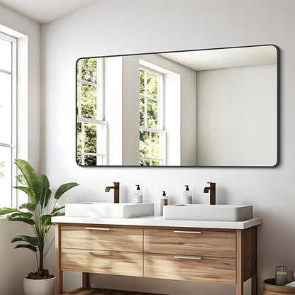 FORBATH Bathroom Mirror 30" x 55", Large Rectangular Wall Mirror
