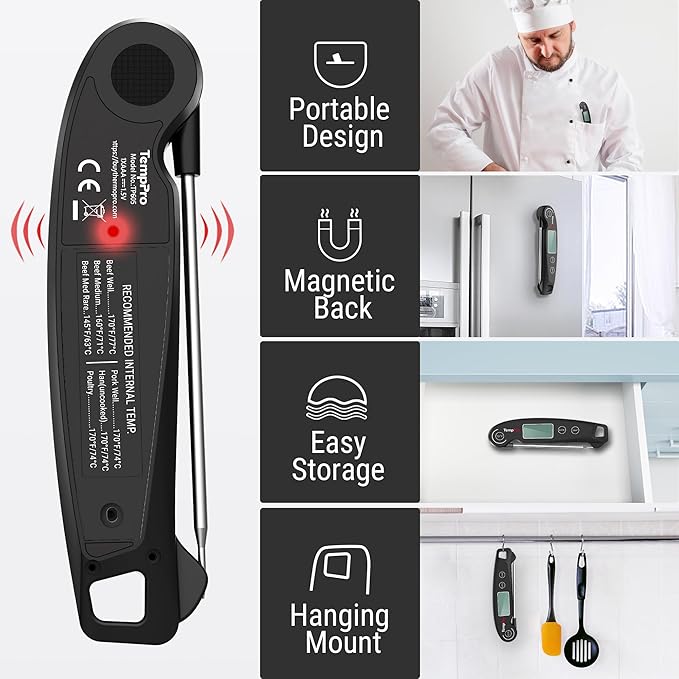 ThermoPro TP605 Instant Read Meat Thermometer