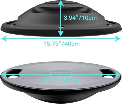 EVERYMILE Wobble Balance Board, Exercise Balance Stability Trainer Portable